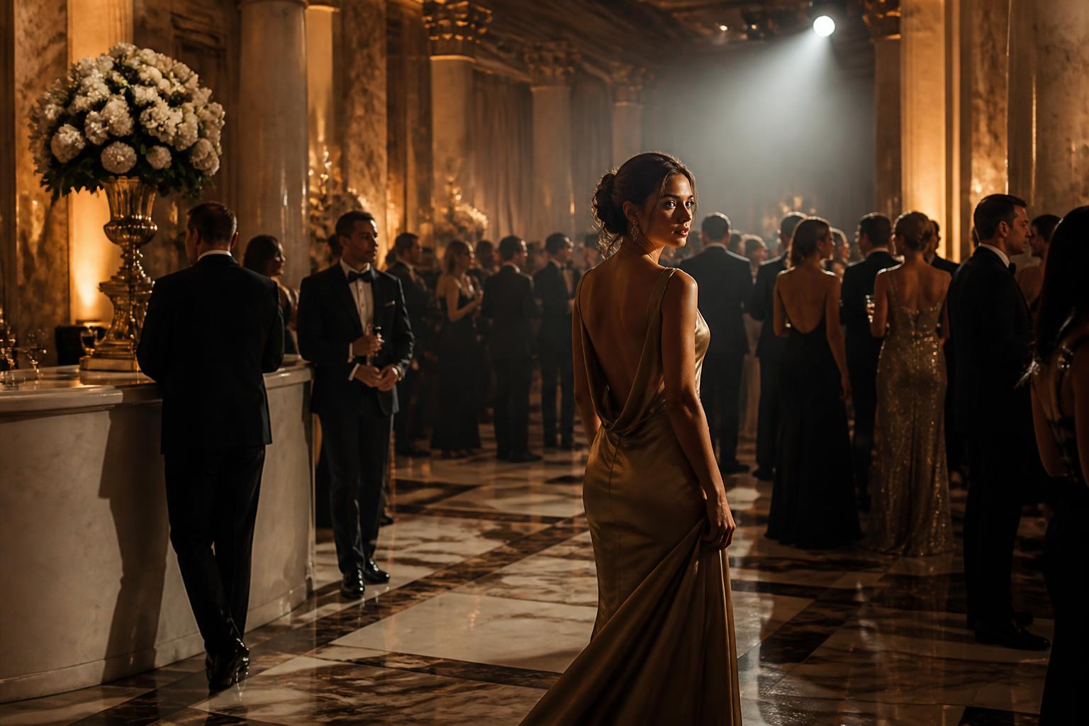 Luxury corporate gala ballroom